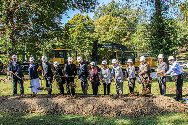 groundbreaking for Lifehouse building